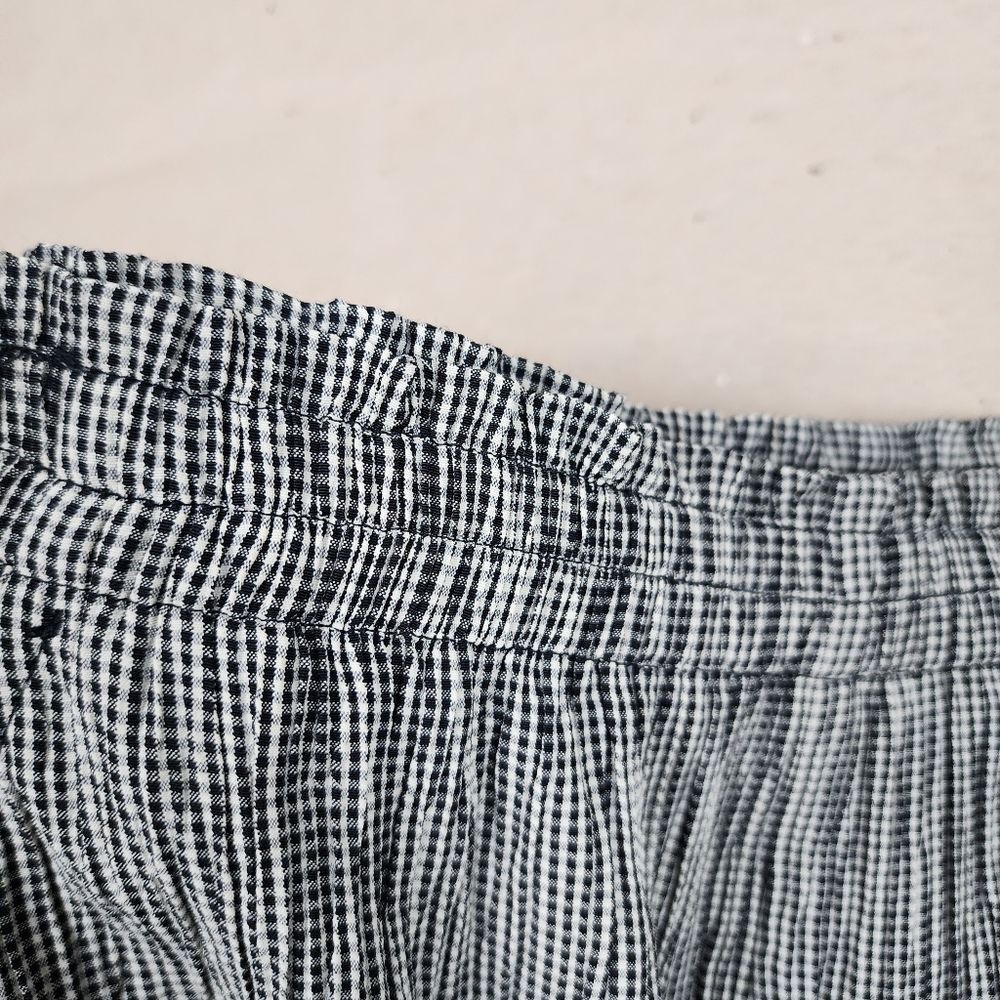 Vintage Rialto By Joe Perreras Checkered Crushed Pull-on Shorts USA Made Size M - Picture 12 of 12